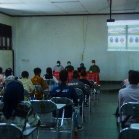 Sosialisasi & pemaparan singkat terkait hasil kerja, capaian & program kerja LSM Asri